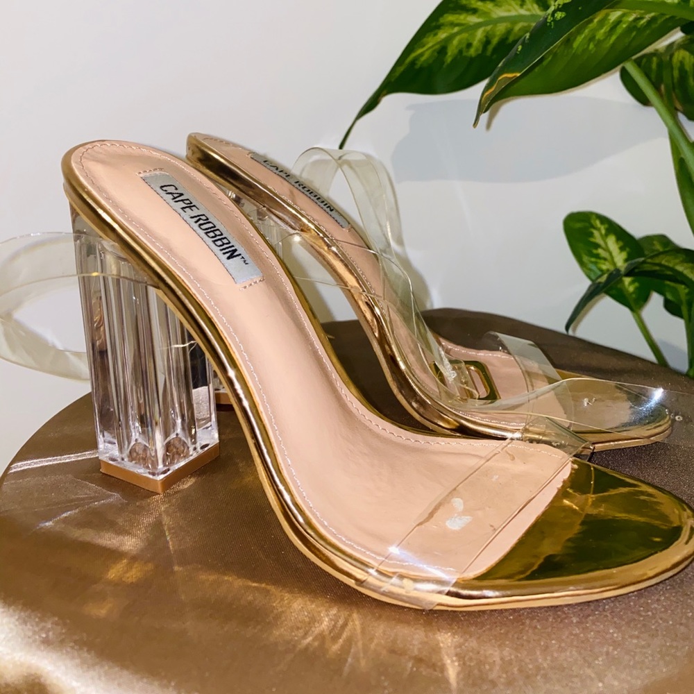 Cinderella Glass Heel